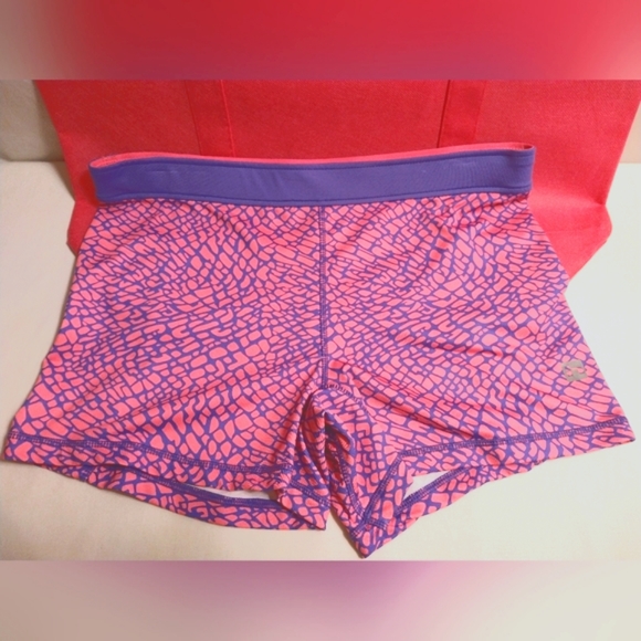 HIND SPORTS BRA/SHORTS/TANK TOP PURPLE & PINK ACTIVEWEAR SET L USA NWT & NWOT